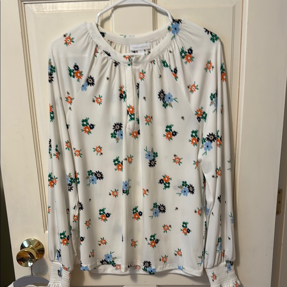 Floral Print Women's Top